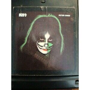 Vintage KISS Original Peter Criss 8 Track Collectable RARE Rock Band
